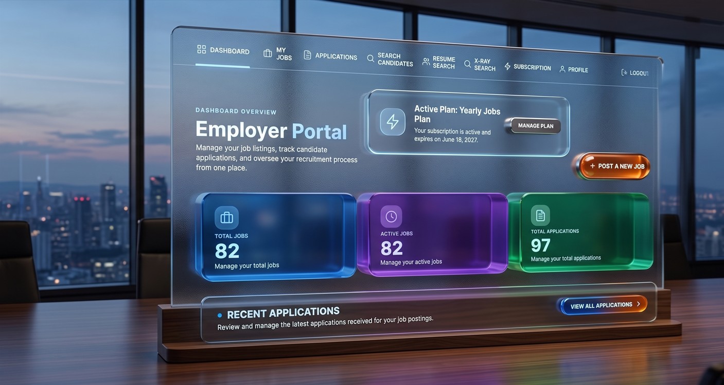 JobDaddy ATS Dashboard Preview